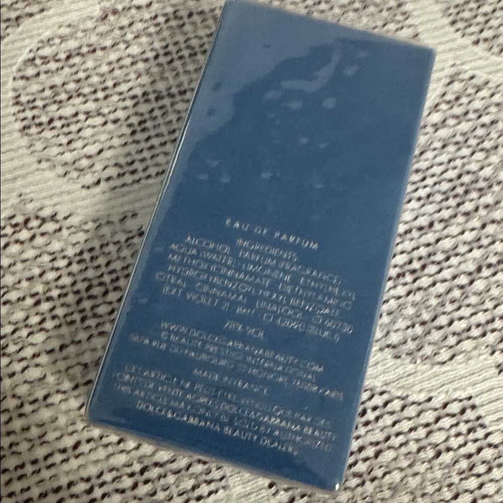 Dolce & Gabbana Light Blue Eau Intense in Deep Blue- New in Wrapper Sealed - Picture 3 of 6